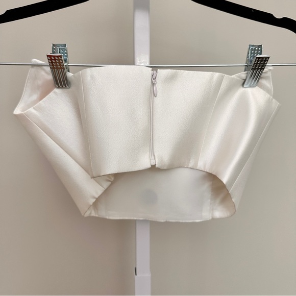 NDS the LABEL STRAPLESS CORSET TOP WITH MIRROR DETAILS - Picture 6 of 7